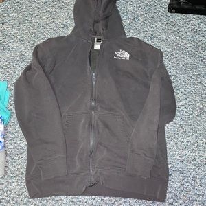 The north face zip up hoodie size XL